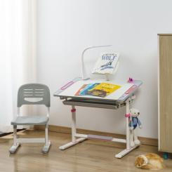 Парта со стулом FunDesk Littonia Pink Фото 10