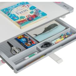 Парта со стулом FunDesk Littonia Pink Фото 5