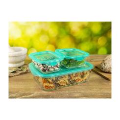 Пищевой контейнер Luminarc Keep'N Box набір 3 шт Фото 3