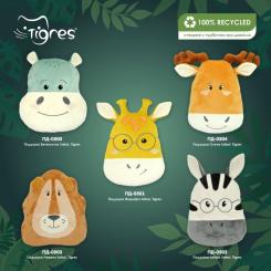 Мягкая игрушка Tigres Подушка Бегемотик Safari Фото 4