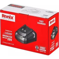 Зарядное устройство для аккумуляторов инструмента Ronix 20В, 2.2А Фото 6
