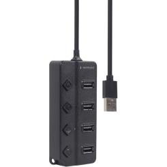 Концентратор Gembird USB 2.0 4 ports Фото 3