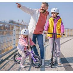 Беговел Lionelo Bart Air Pink Violet Фото 4