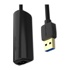 Переходник Vention USB 3.0 to Ethernet RJ45 1000Mb black Фото 1