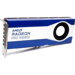 Видеокарта HP Radeon Pro W6800 32 GB GDDR6 6mDP Фото 1