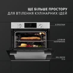 Духовой шкаф Perfelli DIAMOND 6D8L INOX Фото 1