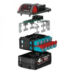 Аккумулятор к электроинструменту Milwaukee Li-Ion M18 B4 4Ah Фото 2