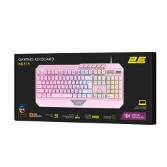 Клавиатура 2E Gaming KG315 RGB USB UA Pink Фото 7