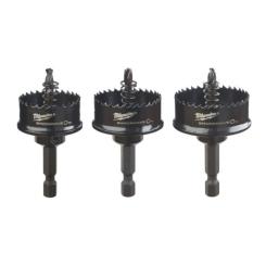 Коронка Milwaukee Shockwave 22/29/35мм 3шт Фото