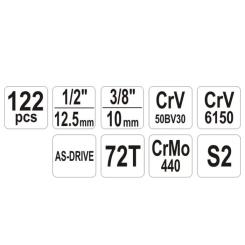 Набор инструментов Yato YT-38901 Фото 4