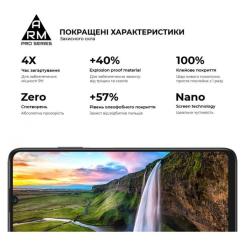 Стекло защитное Armorstandart Pro Honor X7a Black Фото 4