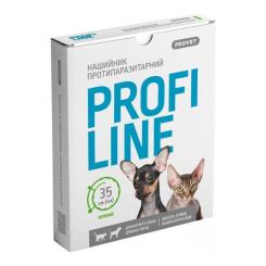 Ошейник для животных ProVET Profiline инсектоакарицид 35 см зеленый Фото