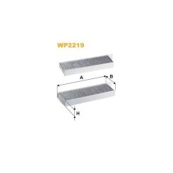 Фильтр салона Wixfiltron WP2219 Фото
