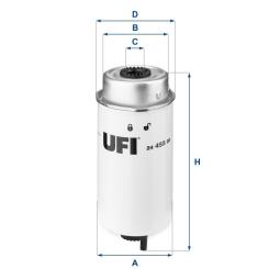 Фильтр топливный UFI 24.455.00 Фото