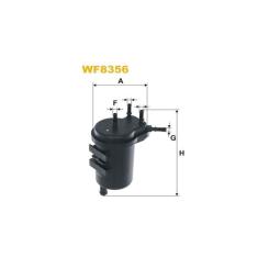 Фильтр топливный Wixfiltron WF8356 Фото