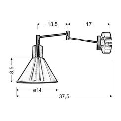 Бра Candellux 21-41210 COPENHAGEN Фото 9
