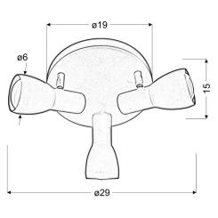Спот Candellux 98-50601 PICARDO Фото 2
