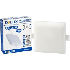 Светильник Delux GCL LED 10 4000К 10Вт 230В SQUARE Фото 1