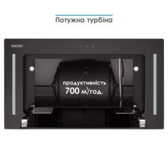 Вытяжка кухонная Eleyus GEMINI 700 LED 52 BL Фото 5