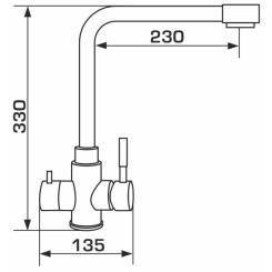 Смеситель GRANADO Badalona LUX grafito Фото 7