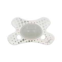 Пустышка Difrax Dental, світиться у темряві, 0-6 міс Фото