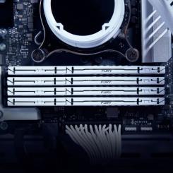 Модуль памяти для компьютера Kingston Fury (ex.HyperX) DDR5 64GB (2x32GB) 5600 MHz Beast White EXPO Фото 5