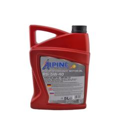 Моторное масло Alpine 5W-40 RSi 5л Фото 1