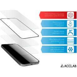 Стекло защитное ACCLAB Full Glue Apple iPhone 15 Pro Фото 3
