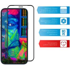 Стекло защитное ACCLAB Full Glue Oppo A15 Фото 3