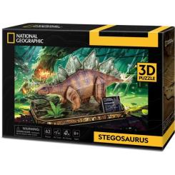 Пазл Cubic Fun 3D National Geographic Dino Стегозавр Фото