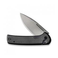 Нож Civivi Conspirator Stonewash Black Micarta Фото 6