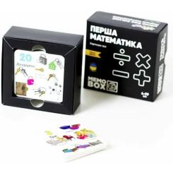 Настольная игра JoyBand MemoBox Delux Первая математика Фото 1
