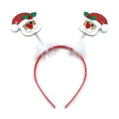 Детский обруч для волос Novogod`ko Дед Мороз Фото