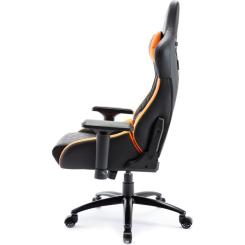Кресло игровое Aula F1031 Gaming Chair Black/Orange Фото 3