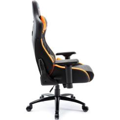 Кресло игровое Aula F1031 Gaming Chair Black/Orange Фото 4