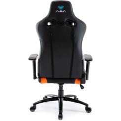 Кресло игровое Aula F1031 Gaming Chair Black/Orange Фото 5