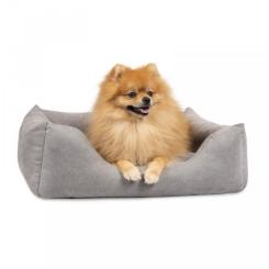 Лежак для животных Pet Fashion Denver 60х50х18 см серый Фото 1