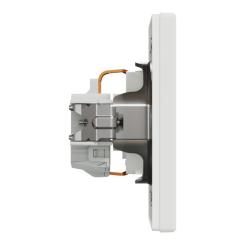 Розетка Schneider Electric ASFORA зі штор. біла Фото 2