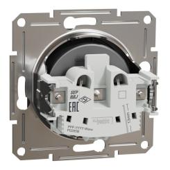 Розетка Schneider Electric ASFORA без заземлення антрацит Фото 6