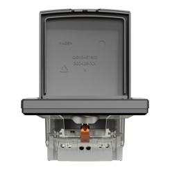 Розетка Schneider Electric ASFORA IP44, антрацит Фото 5