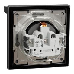 Розетка Schneider Electric ASFORA IP44, антрацит Фото 6