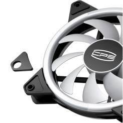 Кулер для корпуса PcCooler F3 T120 ARGB Black Фото 2