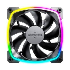 Кулер для корпуса MONTECH AX120 PWM BLACK Фото 1