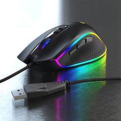 Мышка Modecom Veles Volcano RGB USB Black Фото 9