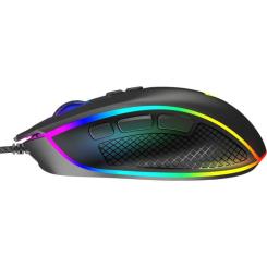 Мышка Modecom Veles Volcano RGB USB Black Фото 3