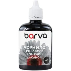 Чернила Barva Canon PGI-1400/PGI-2400 100 мл, BK Pigm. Фото