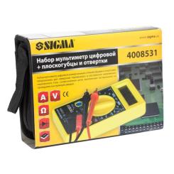 Набор инструментов Sigma електрика Фото 2