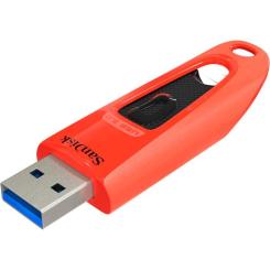USB флеш накопитель SanDisk 64GB Ultra Red USB 3.0 Фото 1