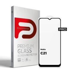 Стекло защитное Armorstandart Pro Nokia C21 Black Фото