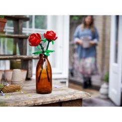 Конструктор LEGO Iconic Розы 120 деталей Фото 3